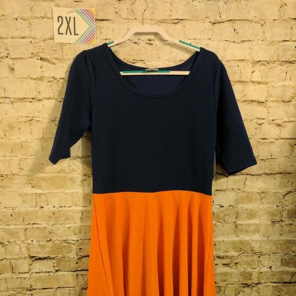 LuLaRoe Solid Nicole Dress